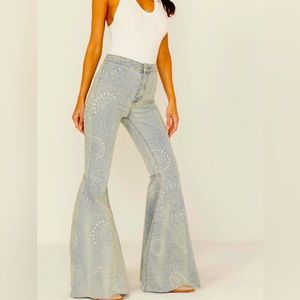 Free People flare jeans